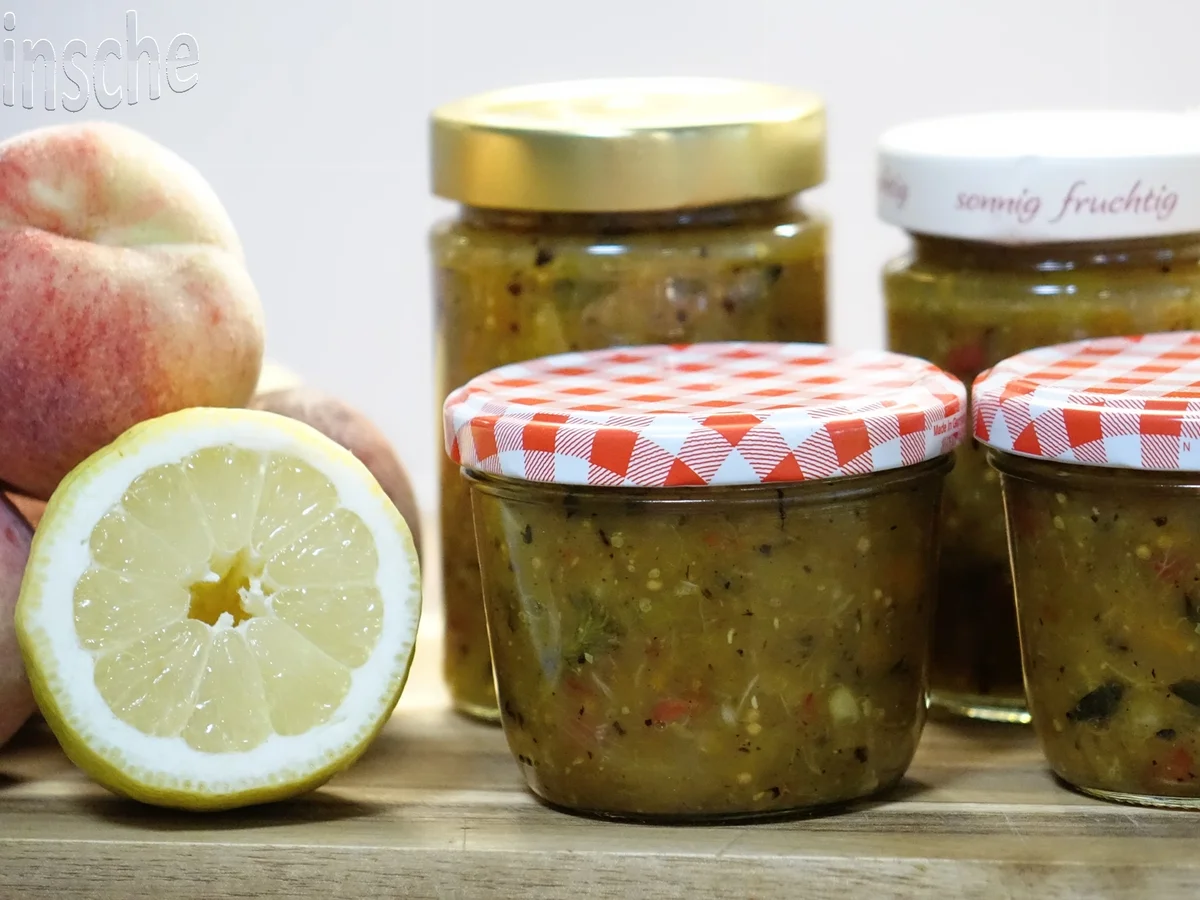 Pfirsich-Chutney - Rezept - Bild Nr. 6109