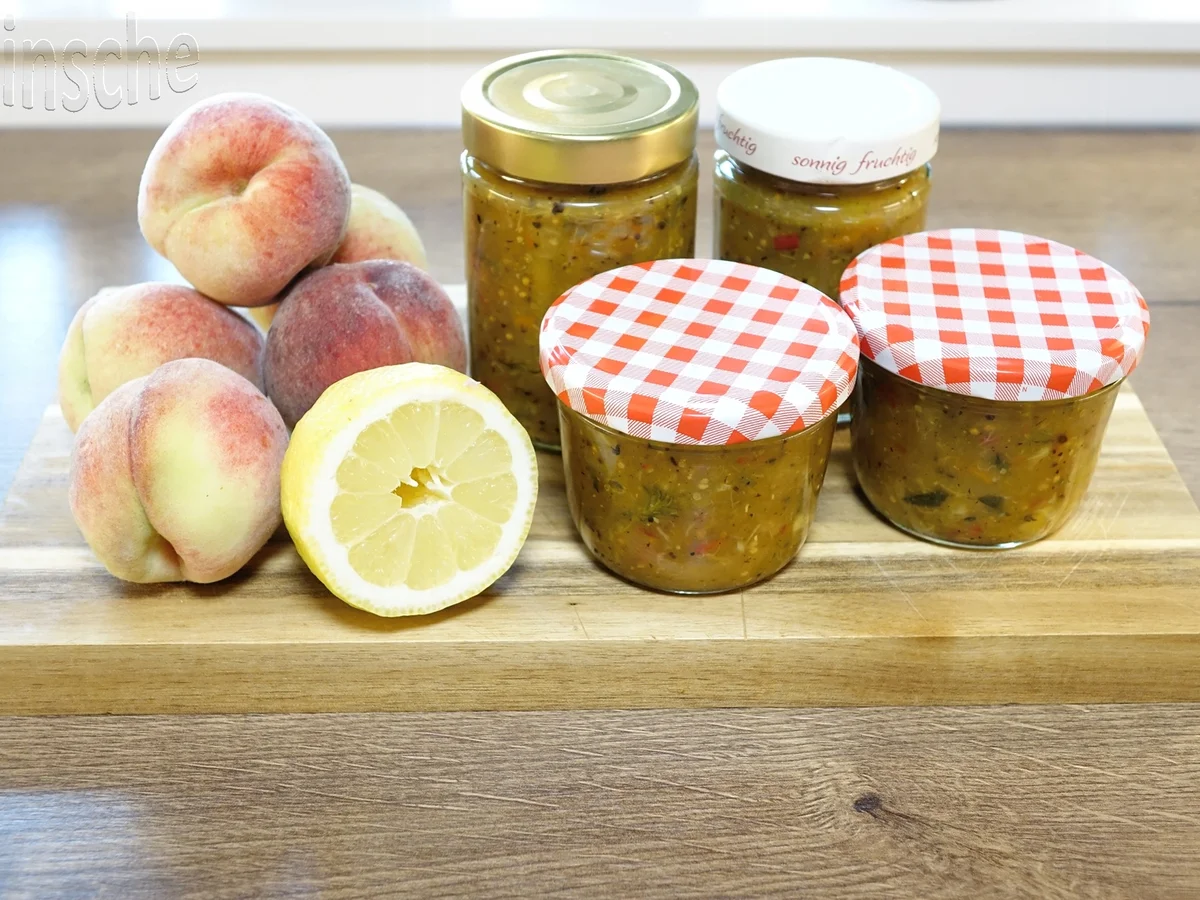 Pfirsich-Chutney - Rezept - Bild Nr. 6112
