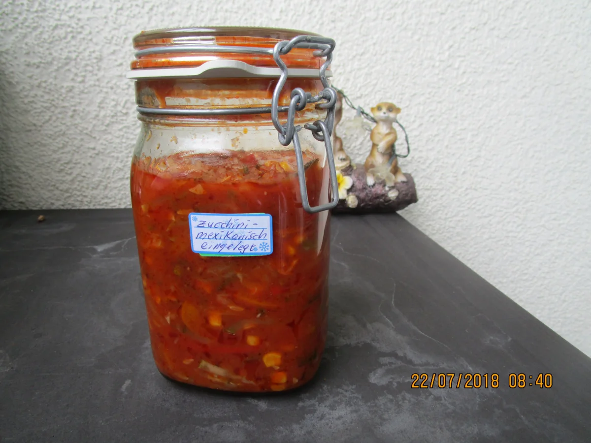 Eingemachtes: mexikanische Zucchini - Rezept - Bild Nr. 6104