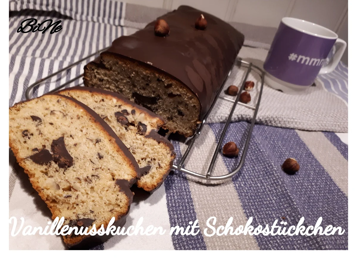 Rezept: BiNe` S VANILLENUSSKUCHEN MIT SCHOKOSTÜCKCHEN Bild Nr. 4 BiNe` S VANILLENUSSKUCHEN MIT SCHOKOSTÜCKCHEN - Rezept - Bild Nr. 4