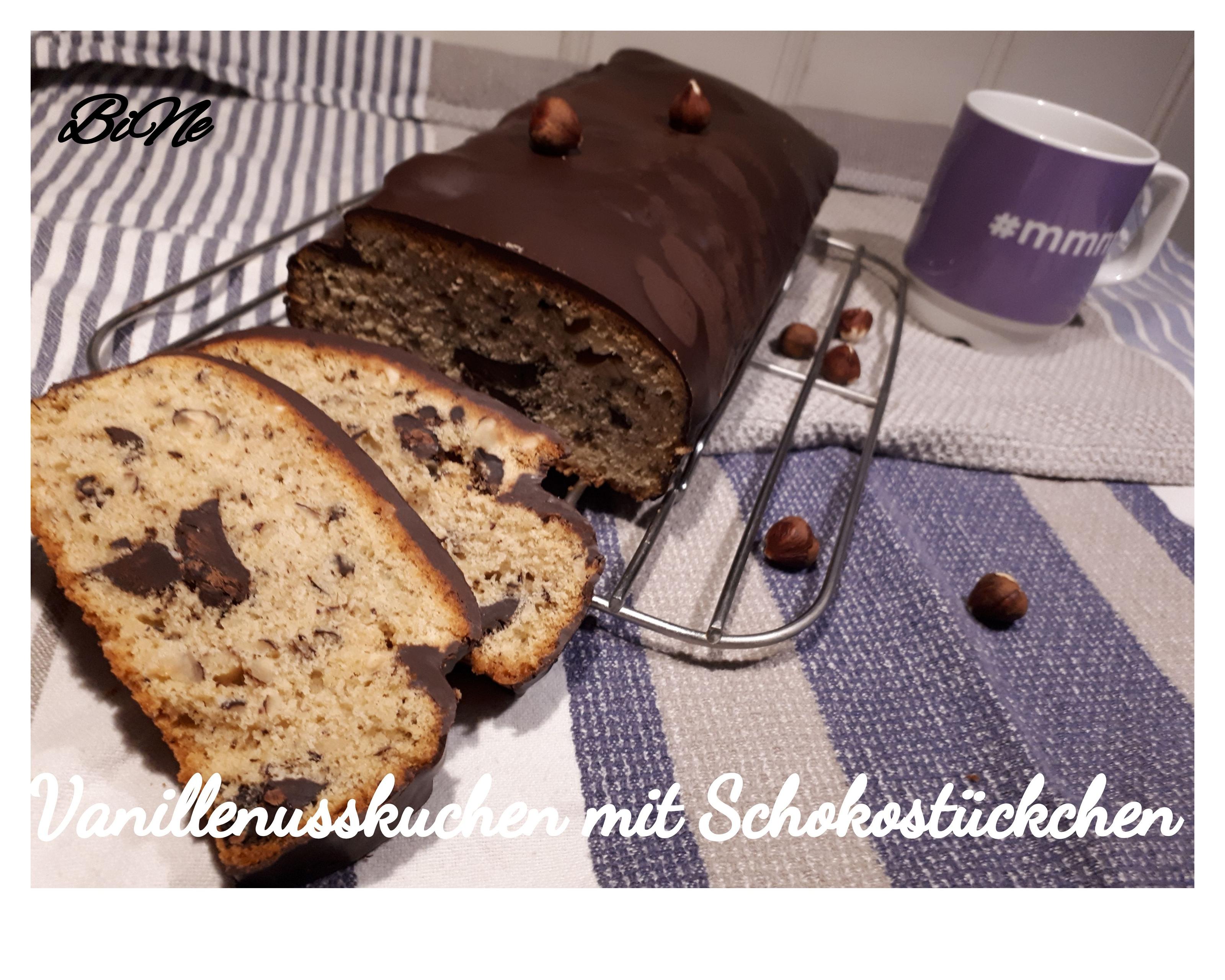 Bilder für BiNe` S VANILLENUSSKUCHEN MIT SCHOKOSTÜCKCHEN - Rezept