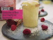 Käsekuchen im Weck mit selbstgemachter Eiswaffel und Beerensorbet - Rezept - Bild Nr. 6111