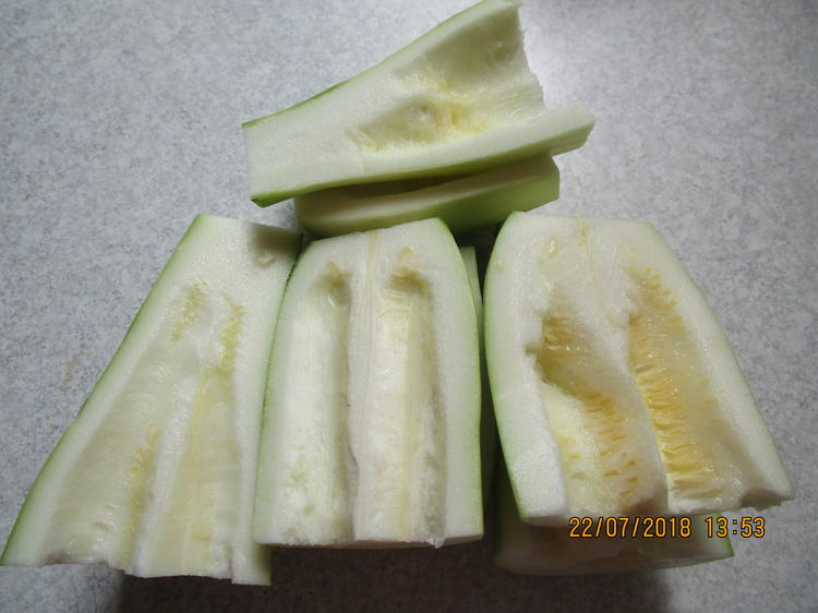 Eingemachtes: süß-sauer eingelegte Zucchini - einfach - von federkiel