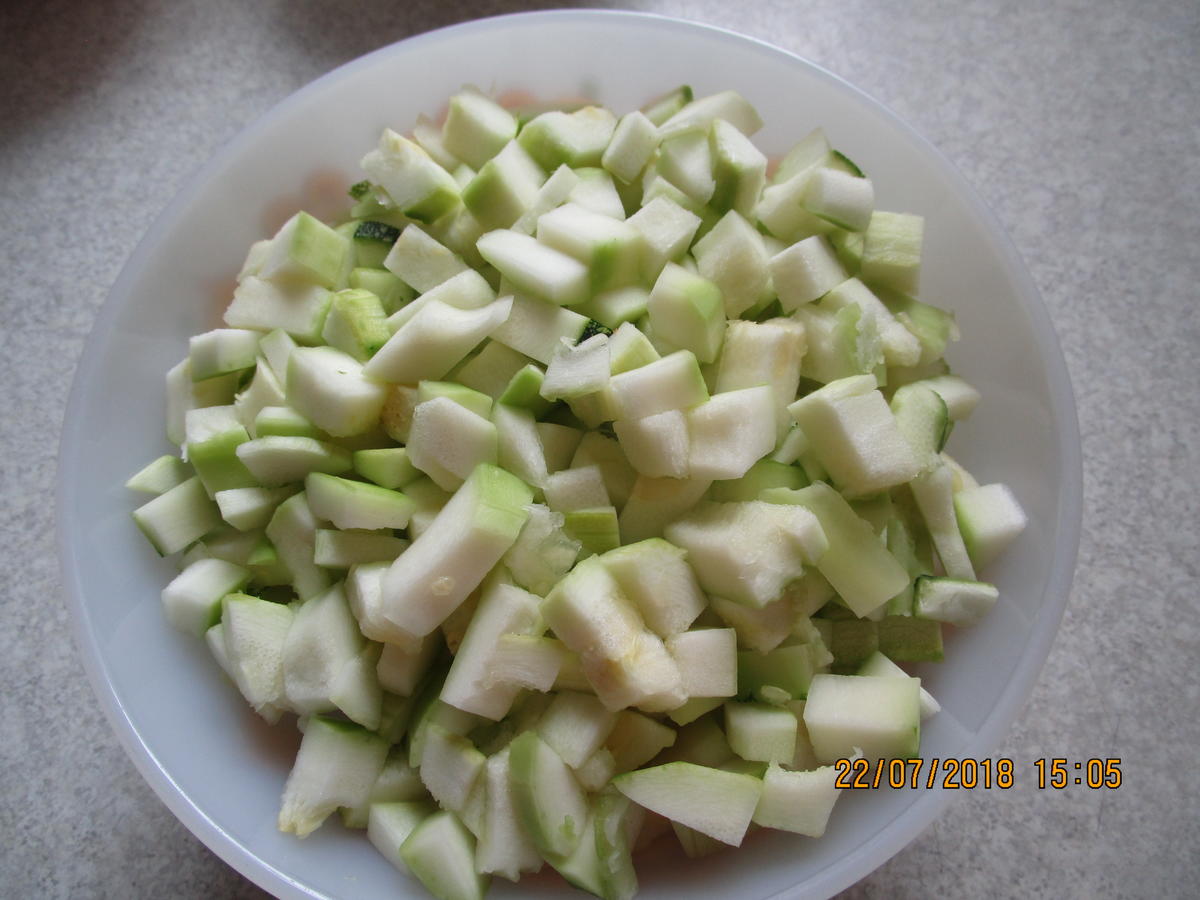Eingemachtes: süß-sauer eingelegte Zucchini - einfach - von federkiel
