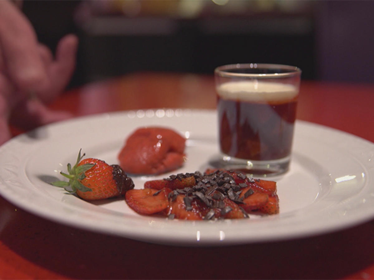 Dreierlei von der Erdbeere Rezept Durch Das perfekte Dinner