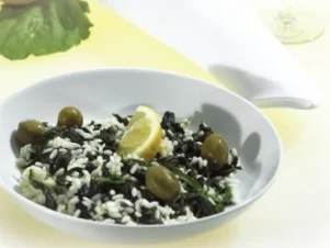 Spinatreis - Rezept