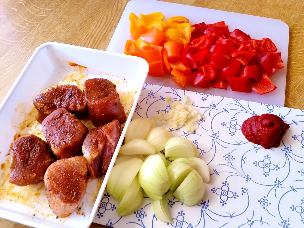 Lendchen mit Minipaprika - Rezept - Bild Nr. 6123