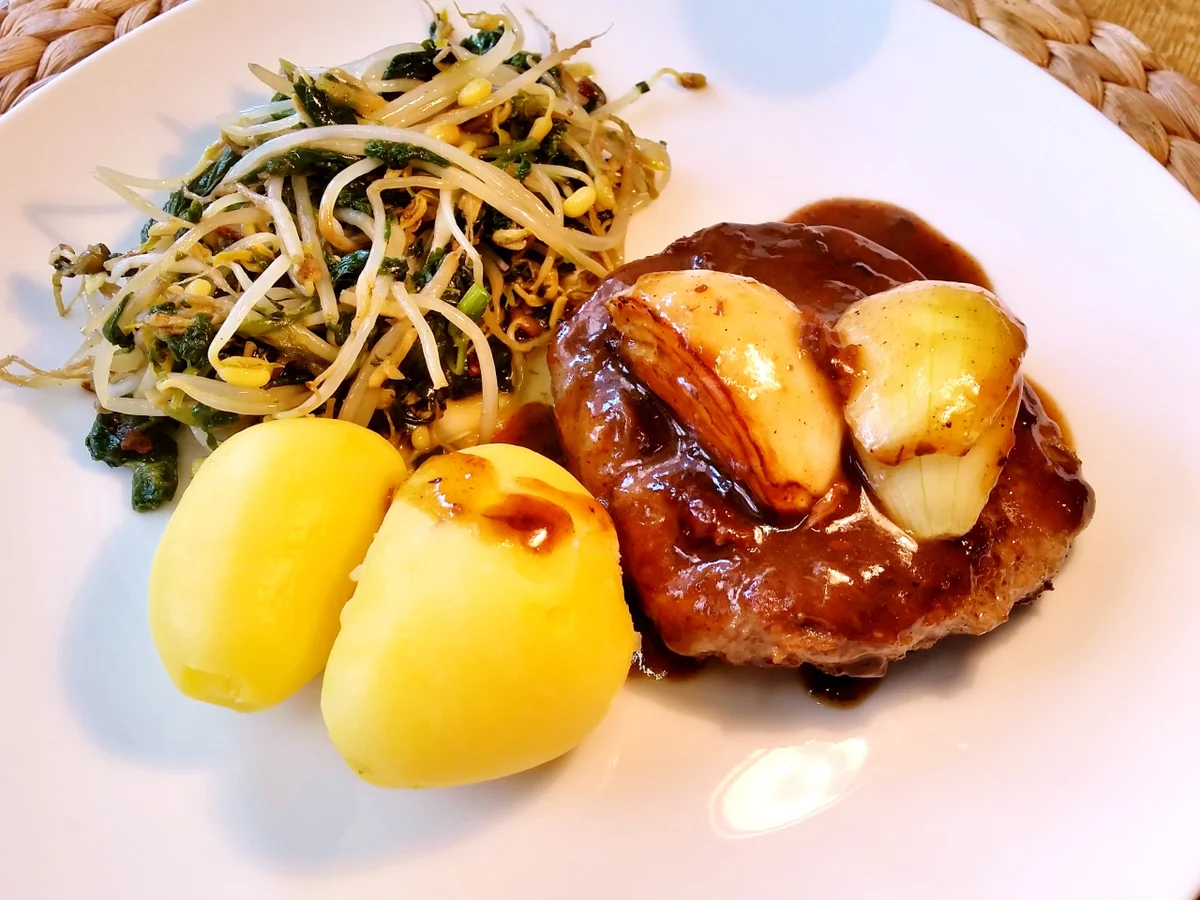 Rezept: Blattspinat mit frischen Mungbohnensprossen Bild Nr. 6123 Blattspinat mit frischen Mungbohnensprossen - Rezept - Bild Nr. 6123