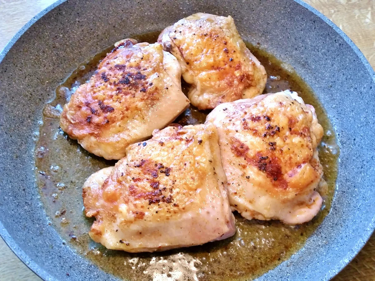 Hähnchen-Oberschenkel mit Madeirasoße - Rezept - Bild Nr. 6121