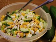 Gurken-Melonen-Feta-Salat - Rezept - Bild Nr. 6150