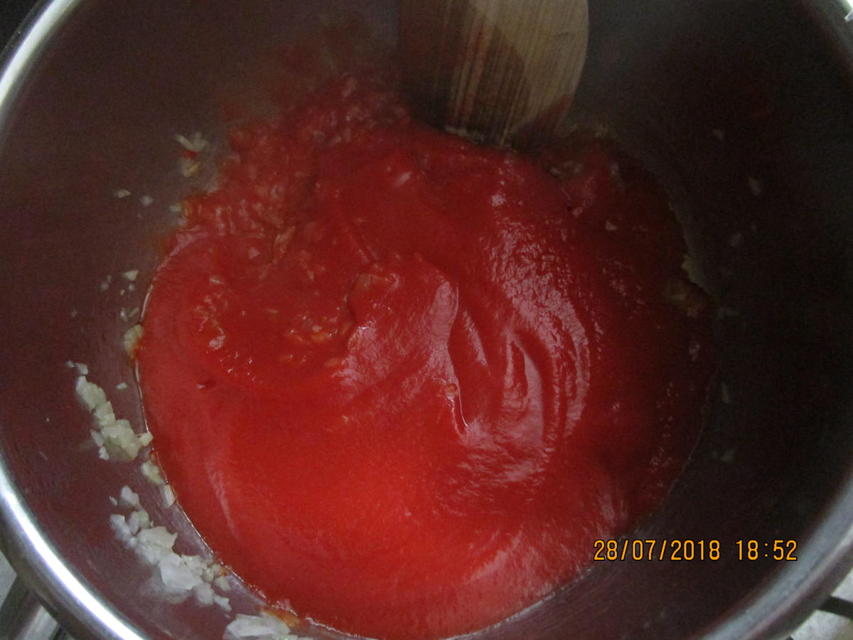 Cremiger Auflauf mit Tomaten/Nudeln und Mozzarellla - Rezept - Bild Nr. 6176