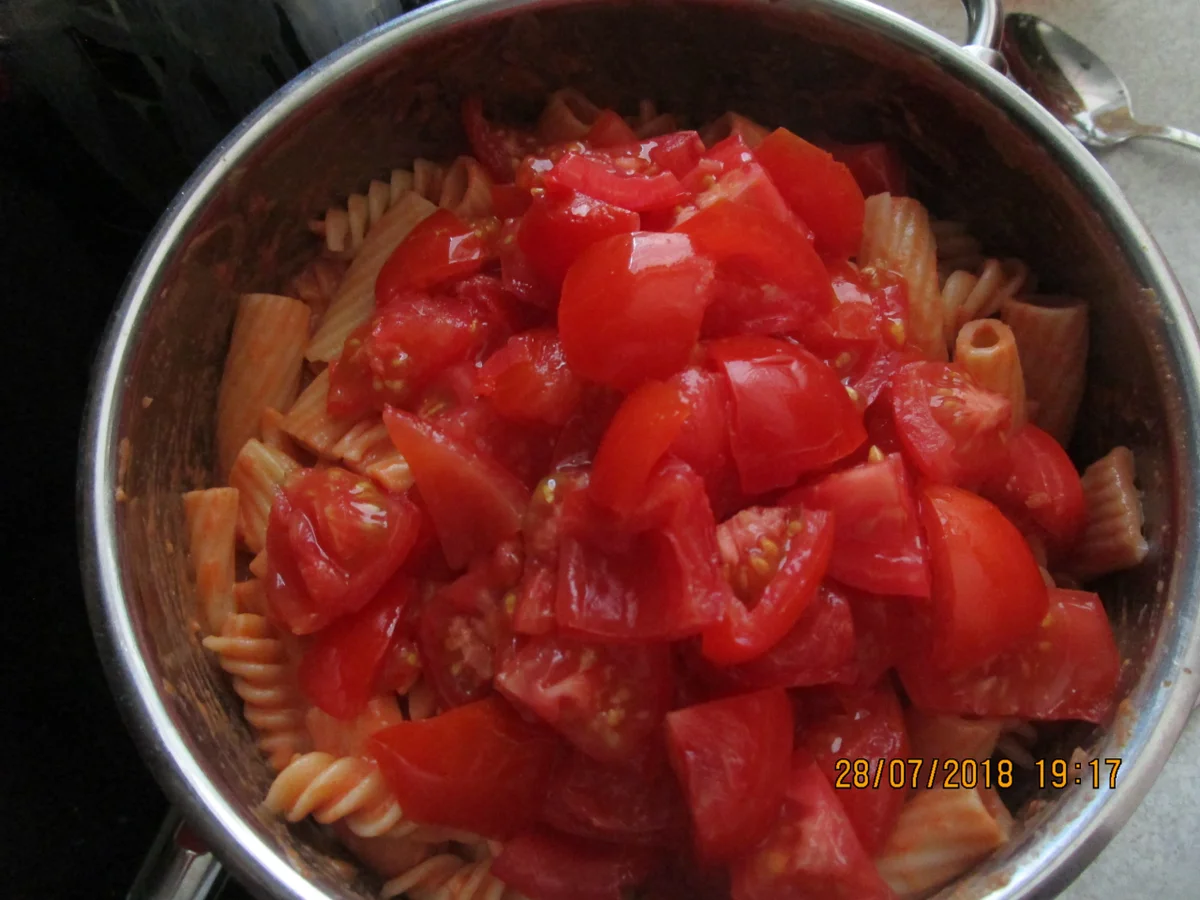 Cremiger Auflauf mit Tomaten/Nudeln und Mozzarellla - Rezept - Bild Nr. 6181
