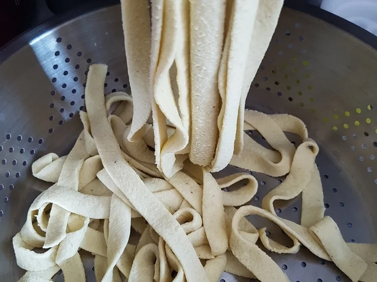 Estragon Senf Bandnudeln - Rezept - Bild Nr. 6172