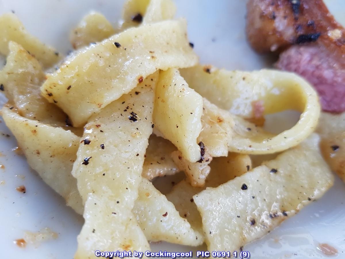 Bilder für Biggi`s Pasta = Estragon Senf Bandnudeln - Rezept