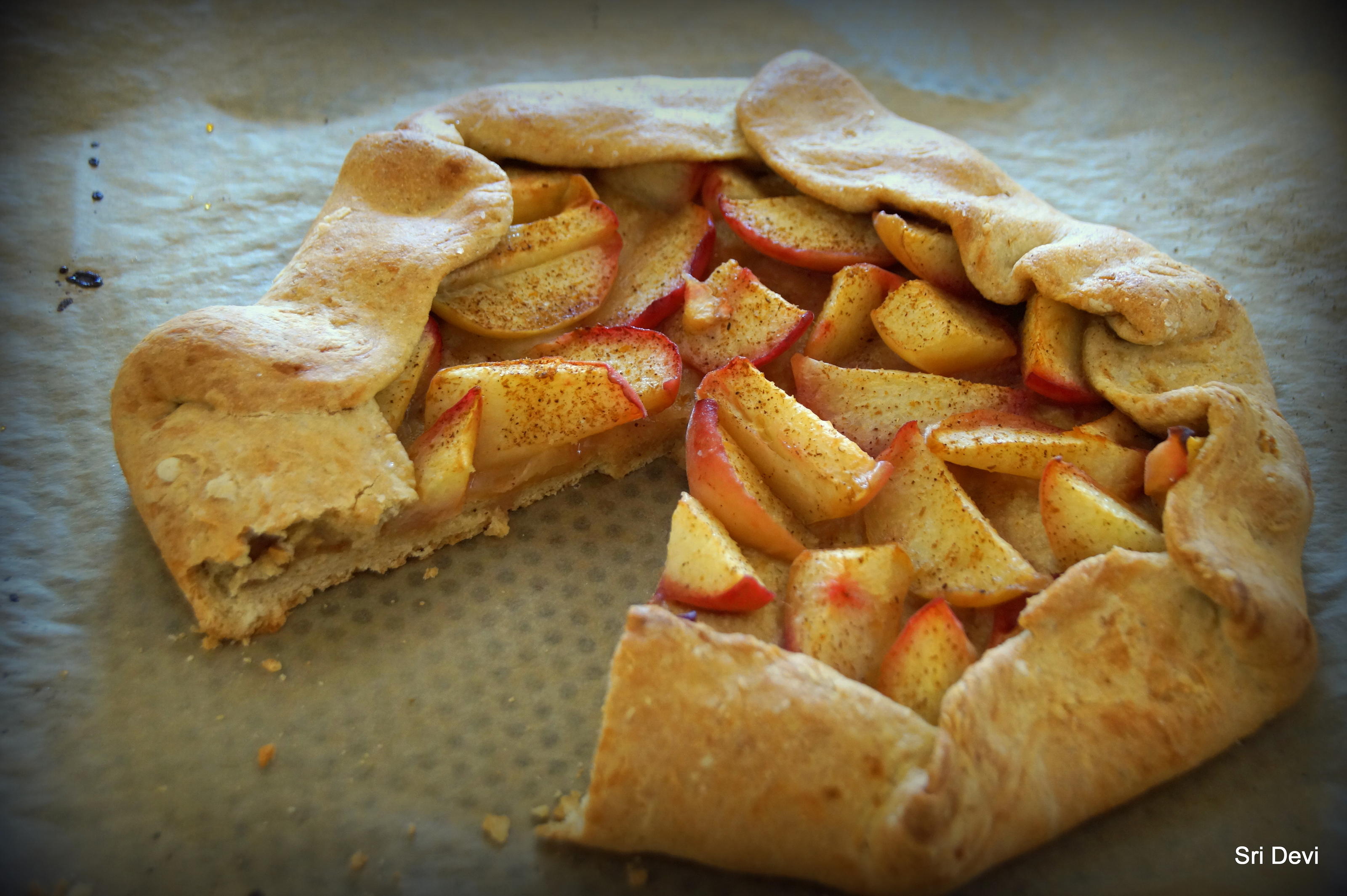 Kuchen: Pfirsich-Galette Rezept Durch Sri_Devi