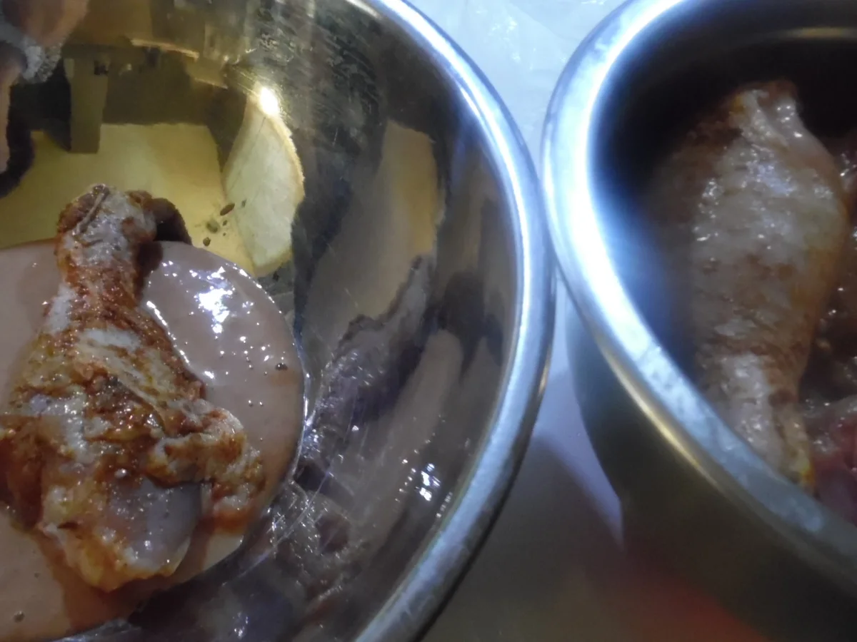 Rezept: Huhn und Blumenkohl indisch vom Grill mit Joghurt-Minz-Dip Bild Nr. 6192 Huhn und Blumenkohl indisch vom Grill mit Joghurt-Minz-Dip - Rezept - Bild Nr. 6192