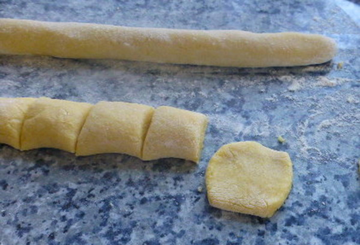 Gnocchi mit Käse - Kräuterfüllung - Rezept - Bild Nr. 6185