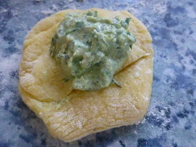 Rezept: Gnocchi mit Käse - Kräuterfüllung Bild Nr. 6186 Gnocchi mit Käse - Kräuterfüllung - Rezept - Bild Nr. 6186