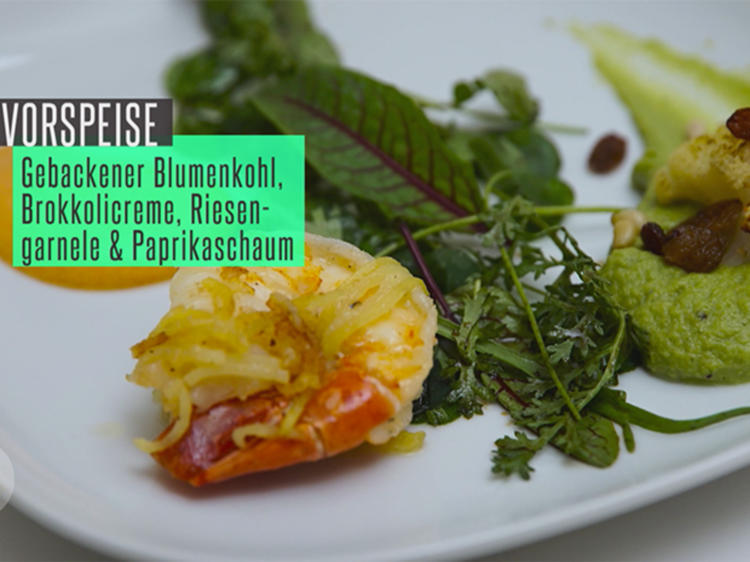 Riesengarnelen im Kartoffelmantel mit Paprikaschaum - einfach - von Das ...