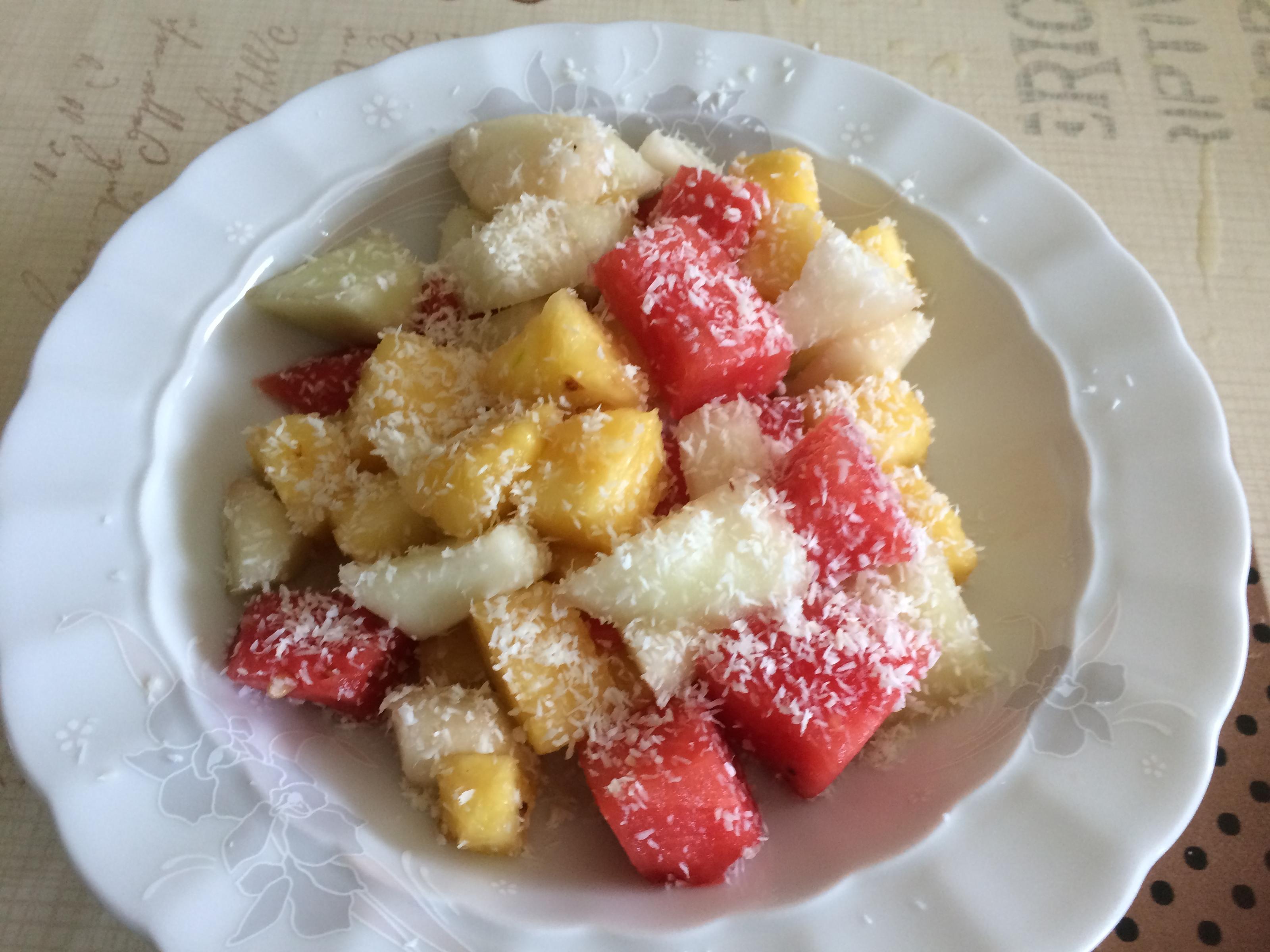 3er Melonen-Salat für heiße Tage - Rezept Von Einsendungen schildi70