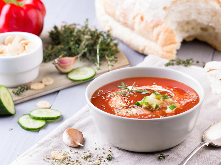 Gemüse Gazpacho Rezept mit Bild kochbar de