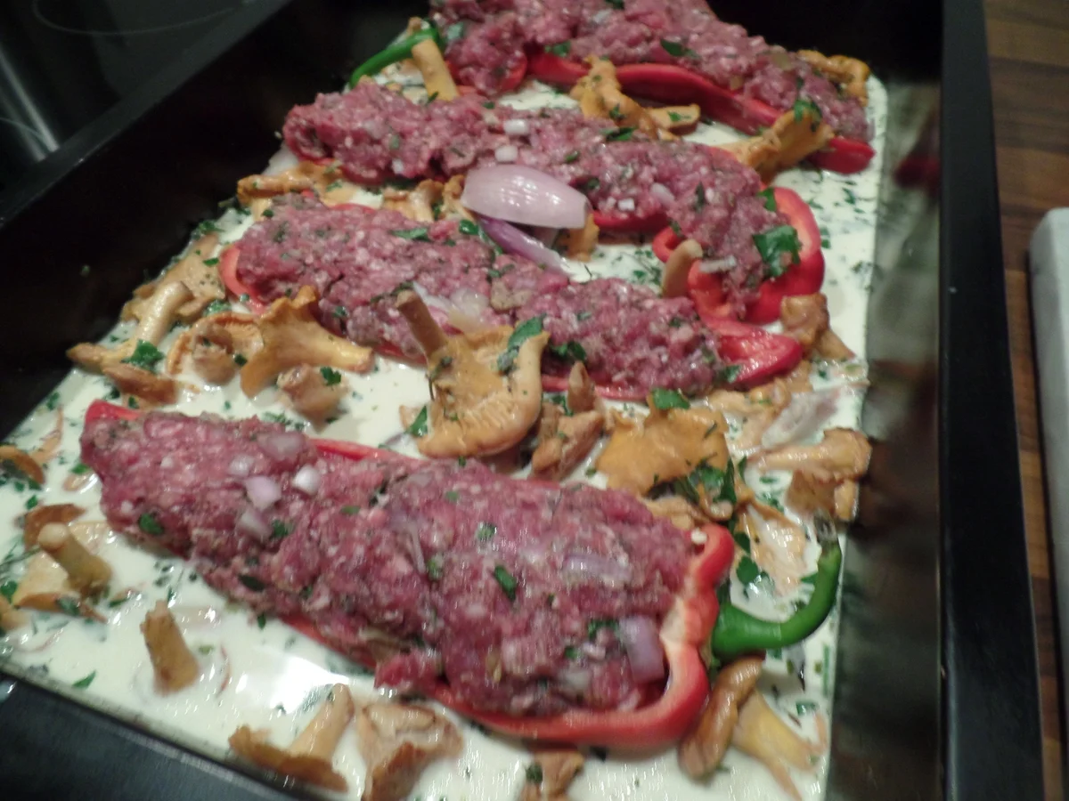 Gefüllte Spitzpaprika - Rezept - Bild Nr. 6215