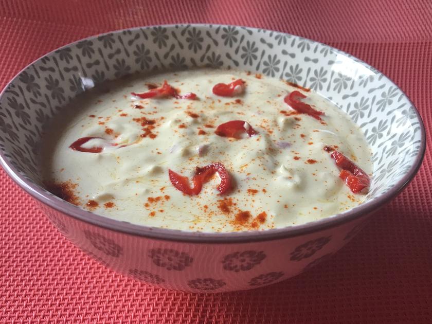 Knoblauch Chili Dip Rezept mit Bild kochbar.de