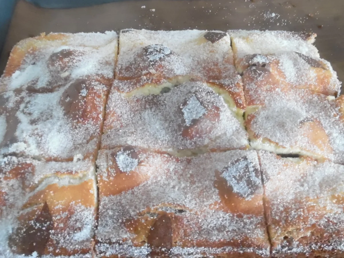 Rezept: Schokoladenkuchen mit Schmand-Haube und Zuckerkruste Bild Nr. 6215 Schokoladenkuchen mit Schmand-Haube und Zuckerkruste - Rezept - Bild Nr. 6215