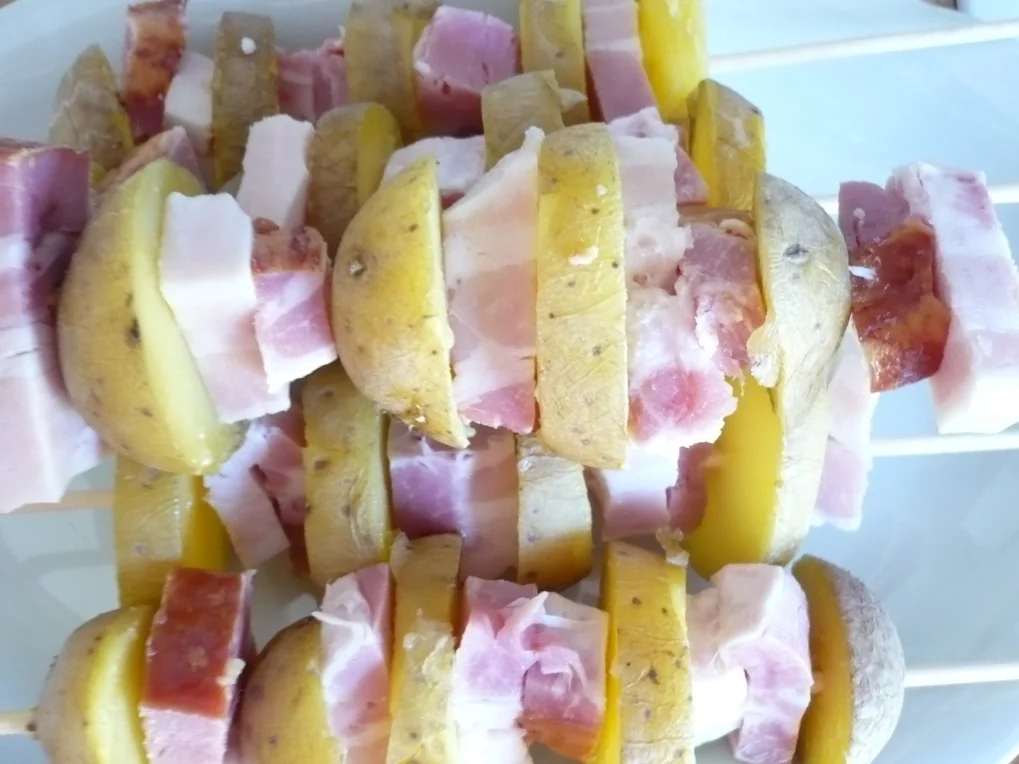 Speck - Kartoffel - Spieße - Rezept - Bild Nr. 5