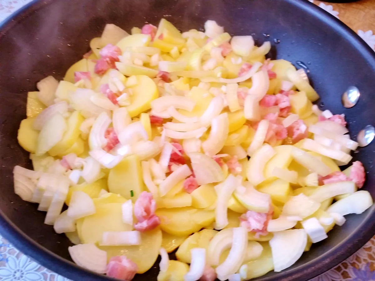 Seelachsfilet mit Bratkartoffeln - Rezept - Bild Nr. 6225