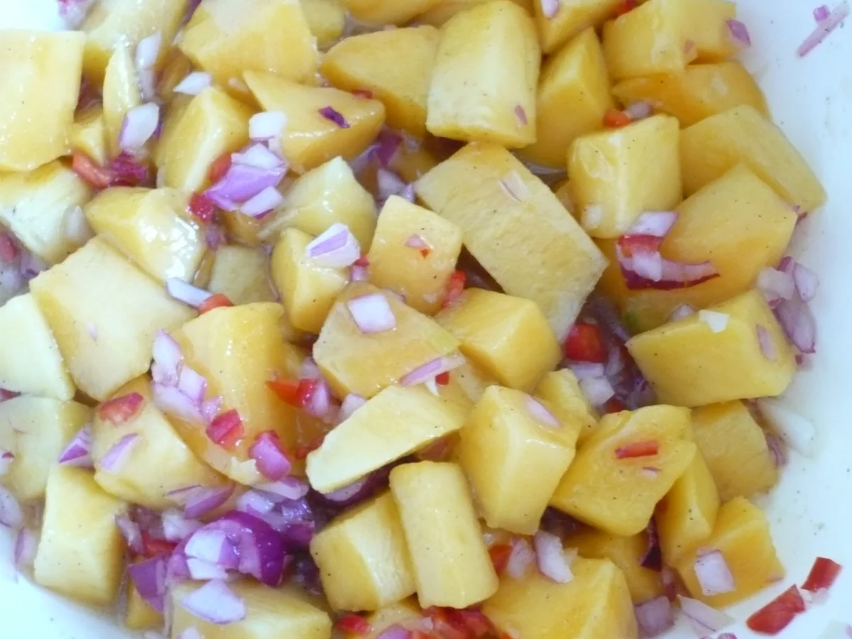 Rezept: Mango Salat Bild Nr. 6231 Mango Salat - Rezept - Bild Nr. 6231