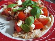 Fladen mit Tomate Mozarella - ein schnelles Sommerrezept - Rezept - Bild Nr. 2