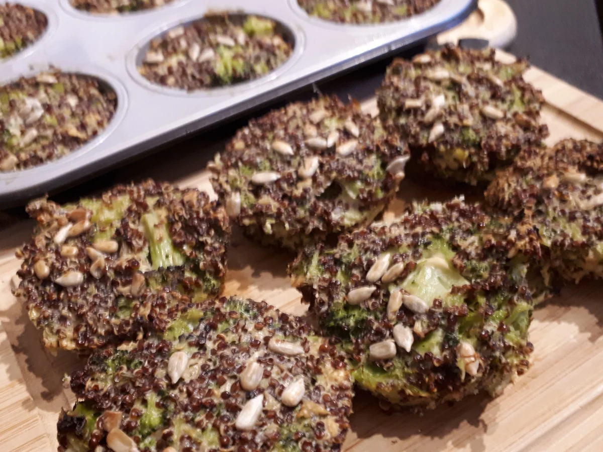 Rezept: BiNe `S BROKKOLI - QUINOATALER Bild Nr. 6 BiNe `S BROKKOLI - QUINOATALER - Rezept - Bild Nr. 6