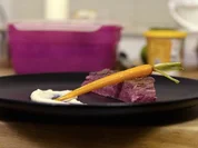 Flank Steak mit zweierlei Blumenkohl und Rübenjus (Christoph Brand) - Rezept - Bild Nr. 6230