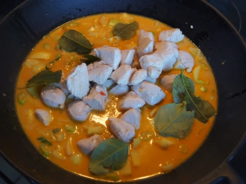 Hähnchenbrustfiletcurry mit Gemüse, Kartoffeln und Basmatireis - Rezept - Bild Nr. 6238