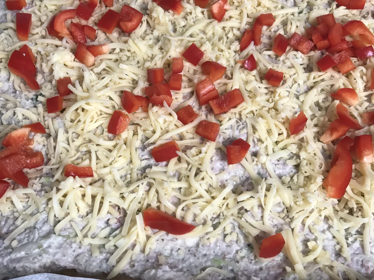 FLAMMKUCHEN MIT CHAMPIGNONS & PORREE - Rezept - Bild Nr. 2