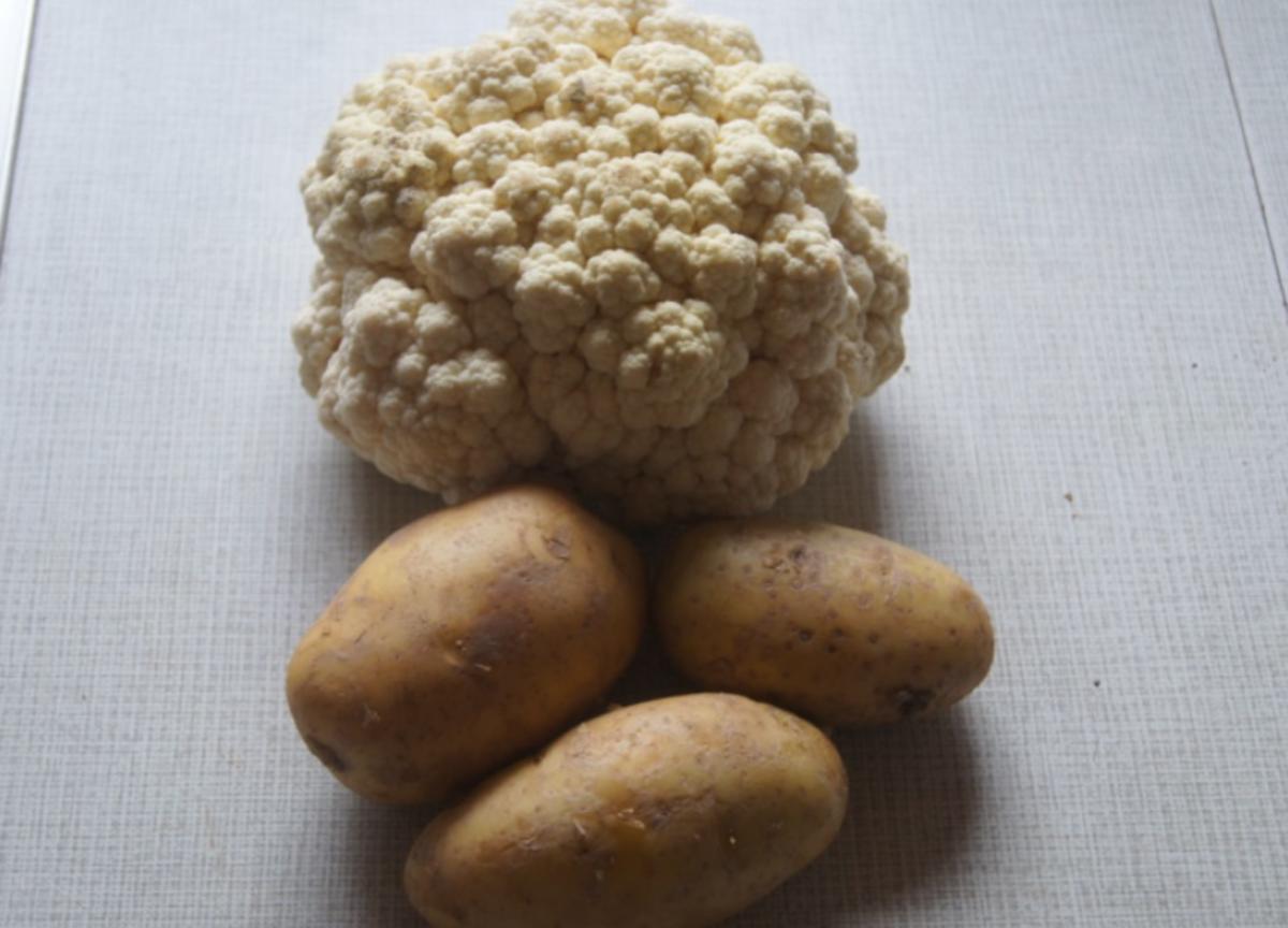 Frittierter Blumenkohl im pikanten Bierteig mit Kartoffelstampf und Tartaska Omacka - Rezept - Bild Nr. 3