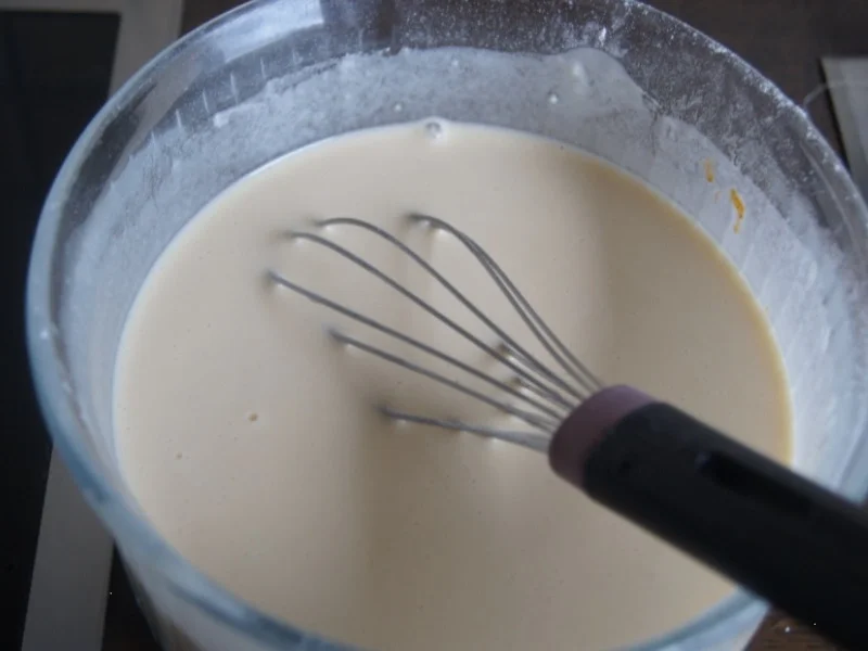 Frittierter Blumenkohl im pikanten Bierteig mit Kartoffelstampf und Tartaska Omacka - Rezept - Bild Nr. 5