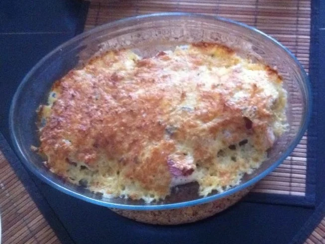 Rezept: Salbei-Hähnchen-Auflauf Bild Nr. 2 Salbei-Hähnchen-Auflauf - Rezept - Bild Nr. 2