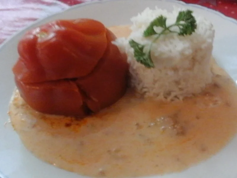Gefüllte Fleischtomaten mit Basmatireis - Rezept - Bild Nr. 14