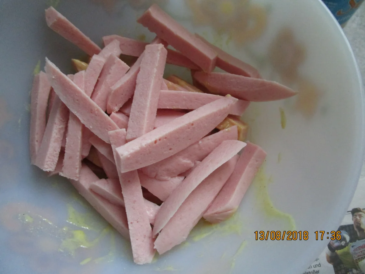 Rezept: Salat: Radieschen-Gurken-Wurst-Salat Bild Nr. 6233 Salat: Radieschen-Gurken-Wurst-Salat - Rezept - Bild Nr. 6233