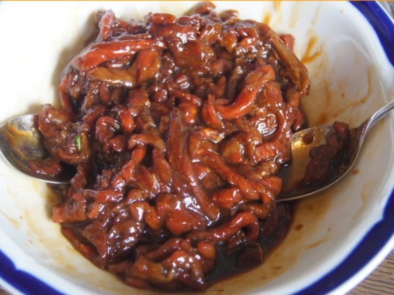 Rindfleischstreifen mit Paprika - Rezept - Bild Nr. 6233