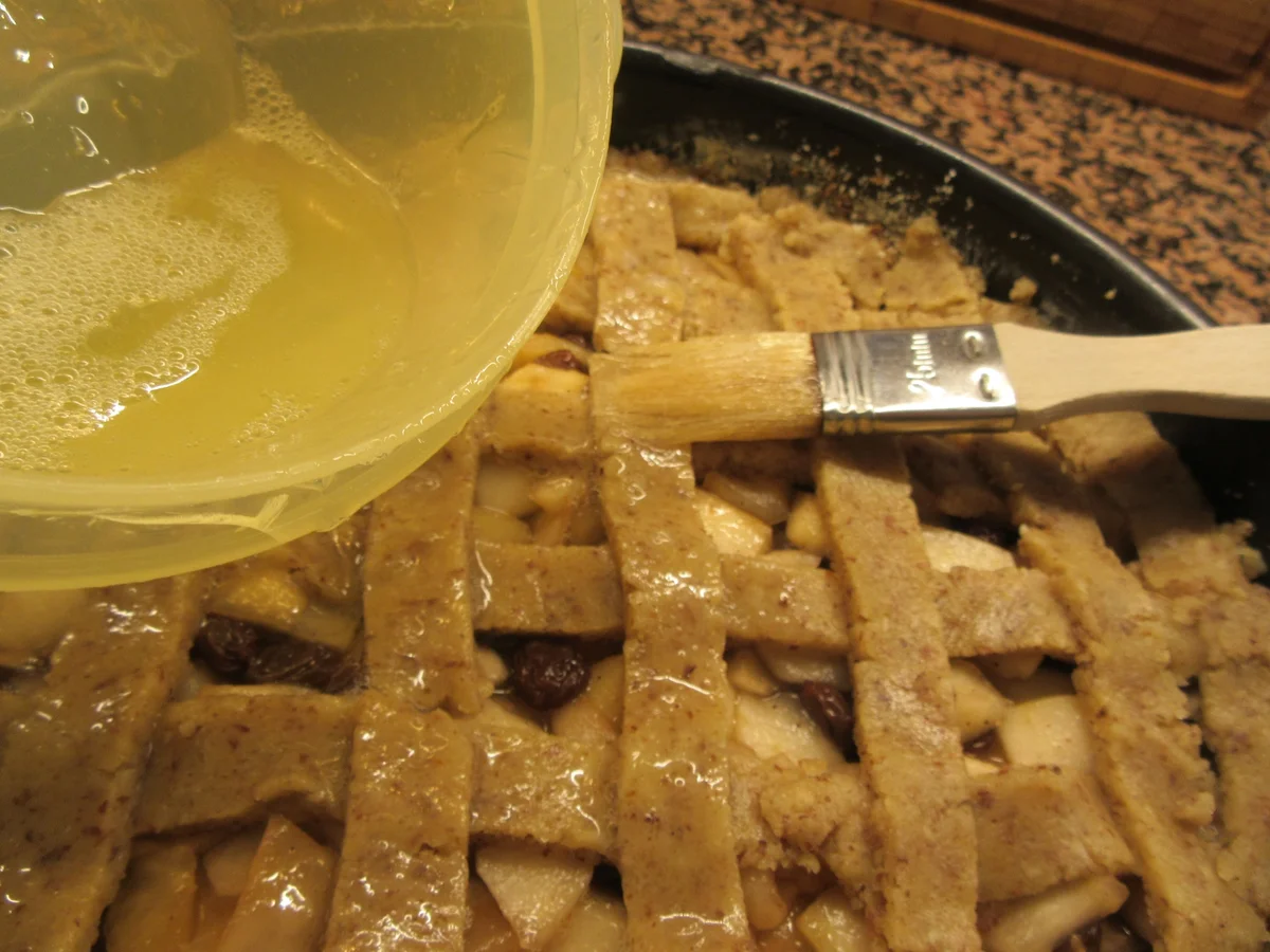 Backen: Apfelkuchen Linzer Art - Rezept - Bild Nr. 6235