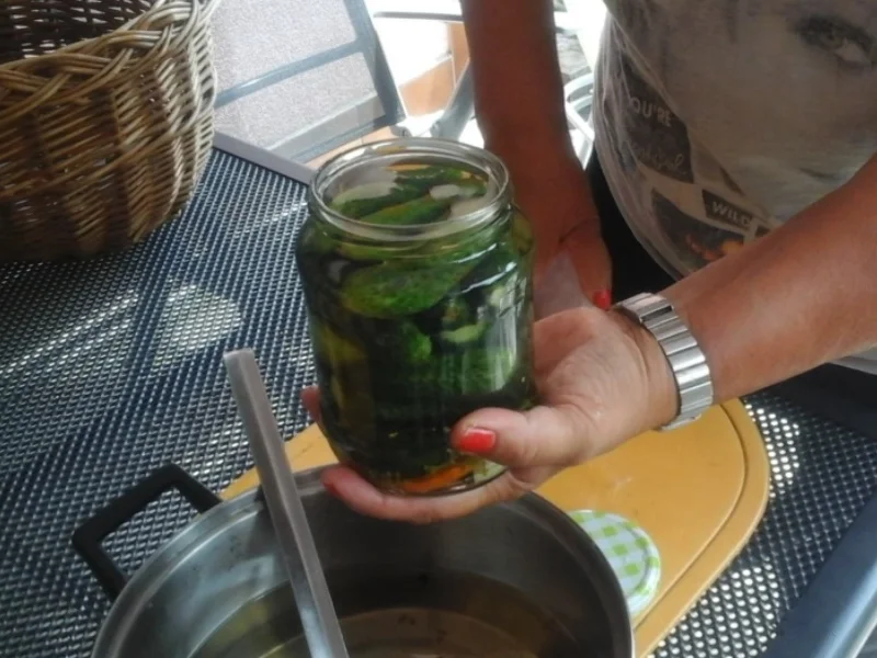 Eingelegte kleine Gewürzgurken nach Ivanka - Rezept - Bild Nr. 6241
