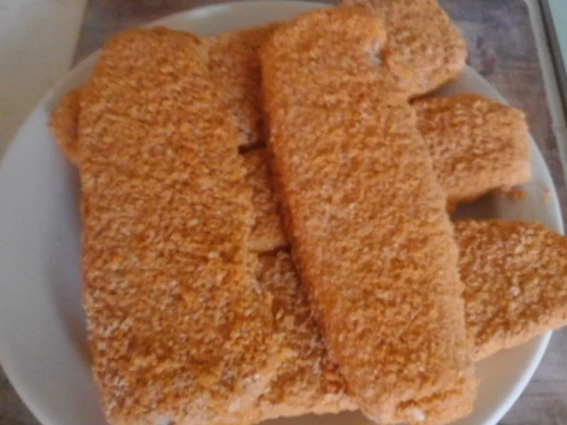 Alaska Fischfilet mit Salzkartoffeln und karamellisierten Möhren - Rezept - Bild Nr. 6238