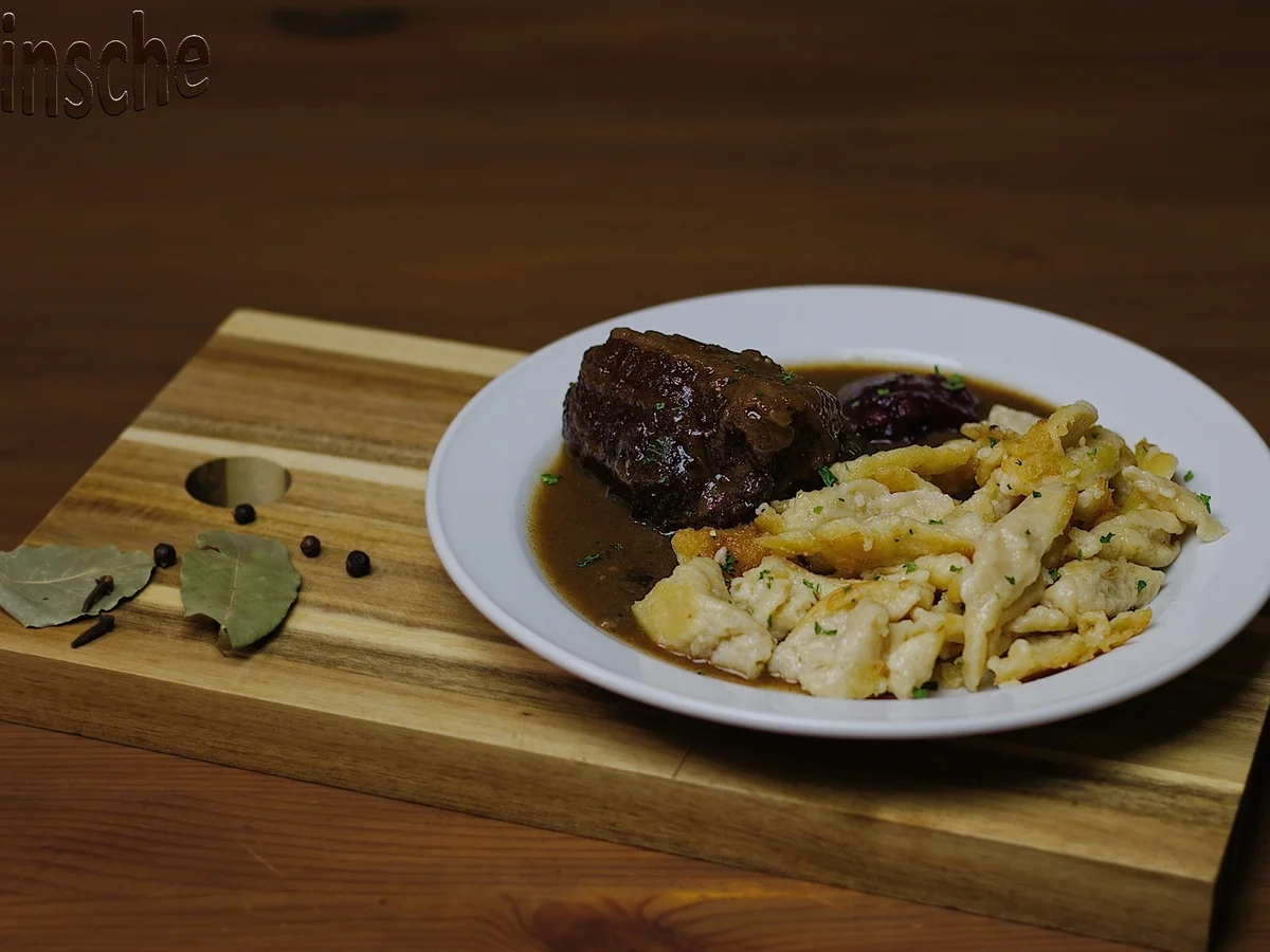 Ochsenbäckchen - Nach Sauerbraten-Art - - Rezept - Bild Nr. 6237