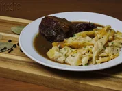Ochsenbäckchen - Nach Sauerbraten-Art - - Rezept - Bild Nr. 6238