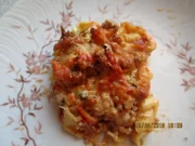 auflauf: tortellini, hack, tomaten, basilikum - Rezept - Bild Nr. 6237