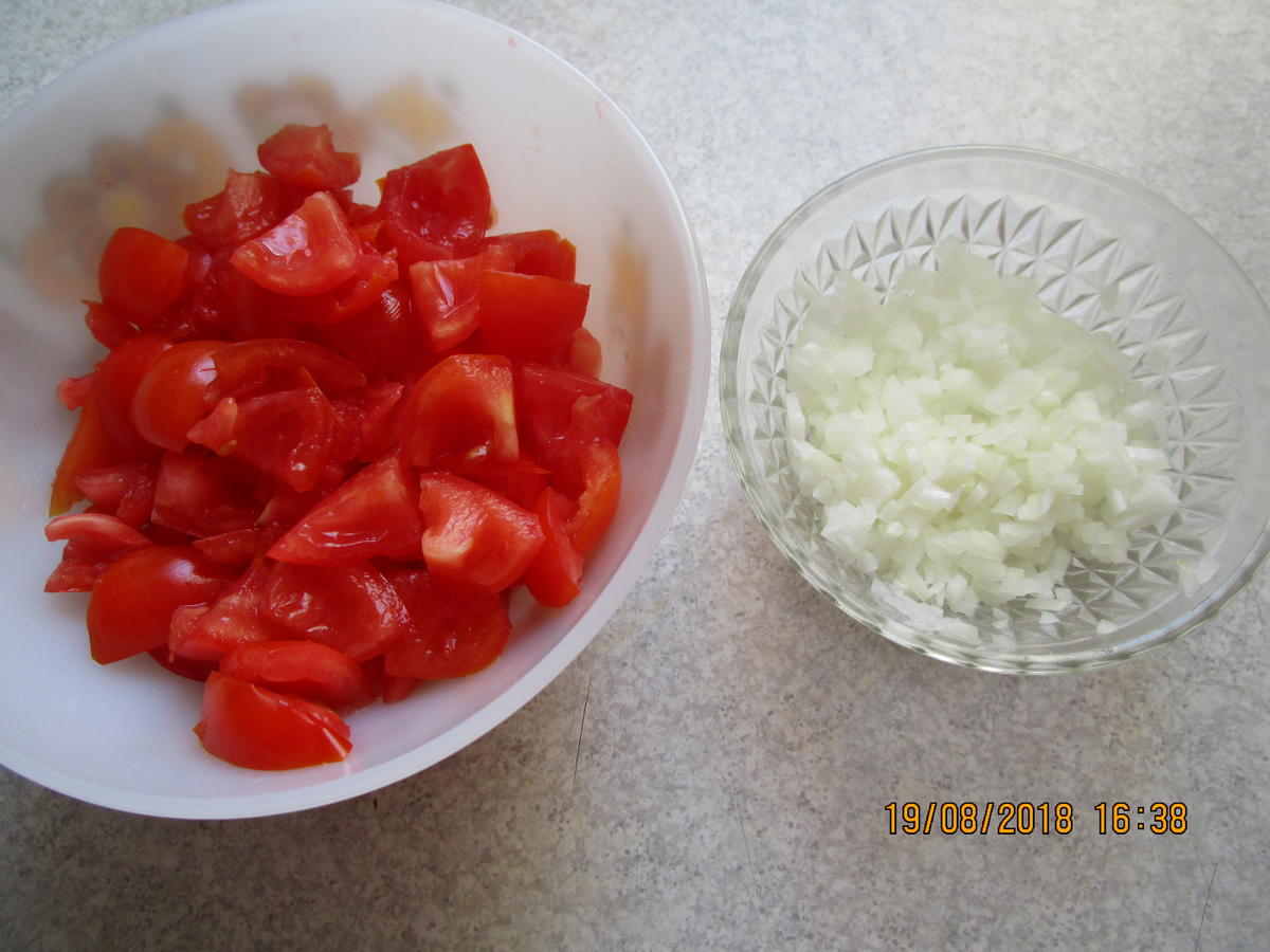 auflauf: tortellini, hack, tomaten, basilikum - Rezept - Bild Nr. 6244
