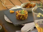 Tatar vom Gelbflossenthunfisch mit Avocado und Mango - Rezept - Bild Nr. 6237